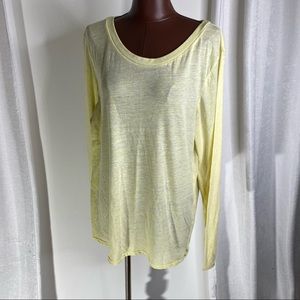 Victoria secret yellow night shirt